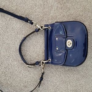 Coach Willis Vintage patent leather crossbody minibag